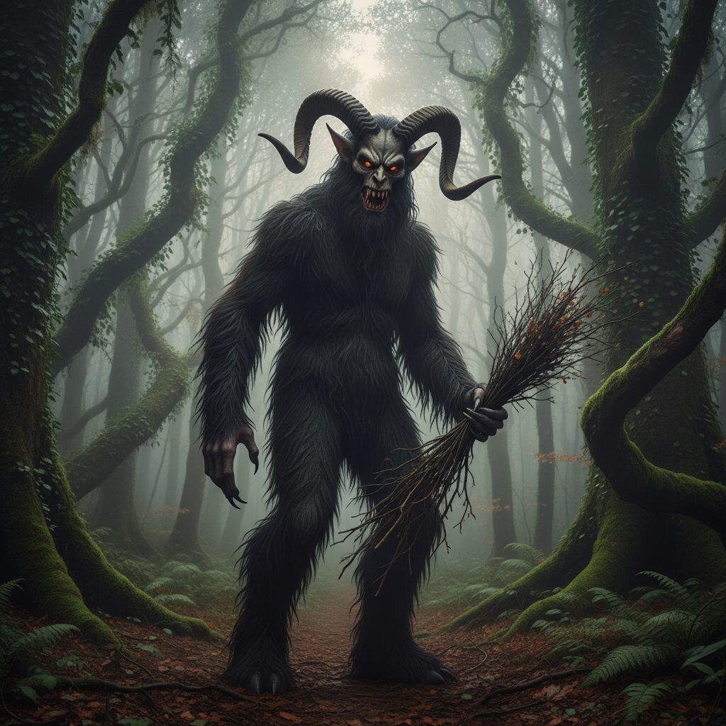 découvrez le krampus, créature légendaire de la forêt, et son rôle fascinant dans le folklore alsacien, entre peur et tradition.
