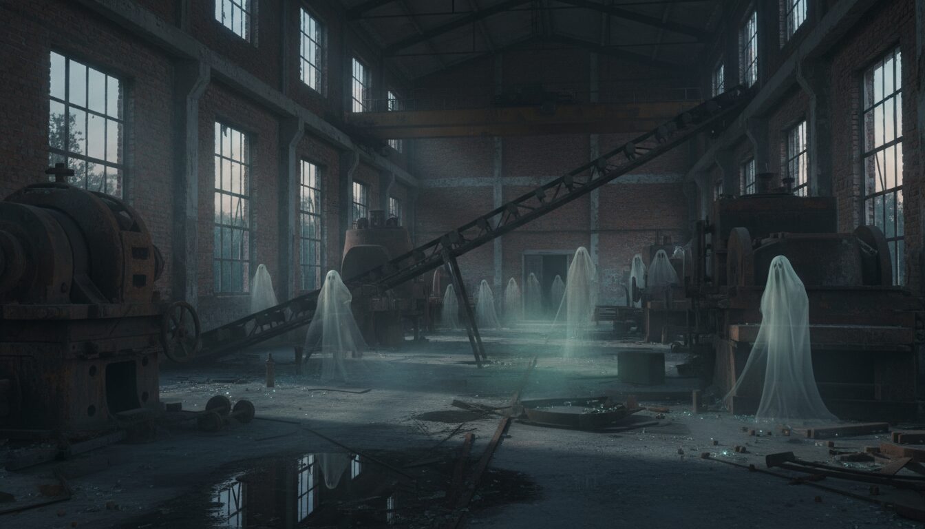 découvrez les mystères des fantômes et des hantises qui entourent la vieille usine abandonnée de lyon, un lieu chargé d'histoires effrayantes et de légendes urbaines.
