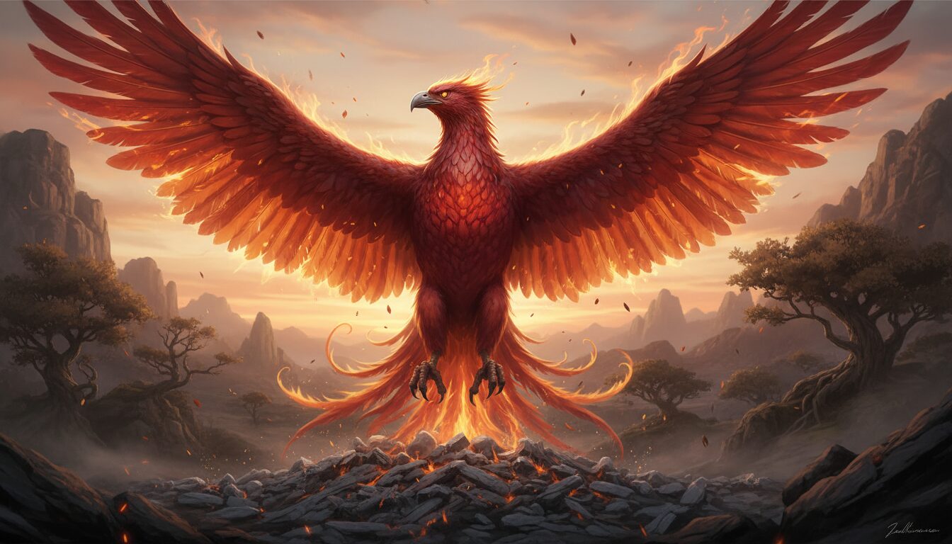 découvrez le mythe fascinant du phénix dans la mythologie grecque, une créature légendaire symbole de renaissance et d'immortalité.