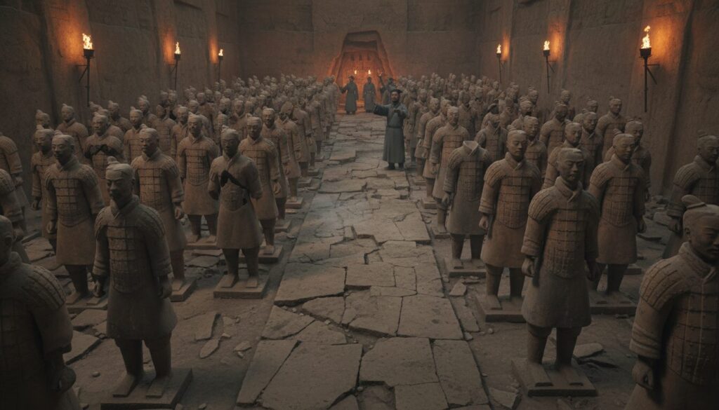 découvrez les mystères entourant la disparition étonnante des soldats de terracotta en chine et explorez les théories fascinantes qui les entourent.