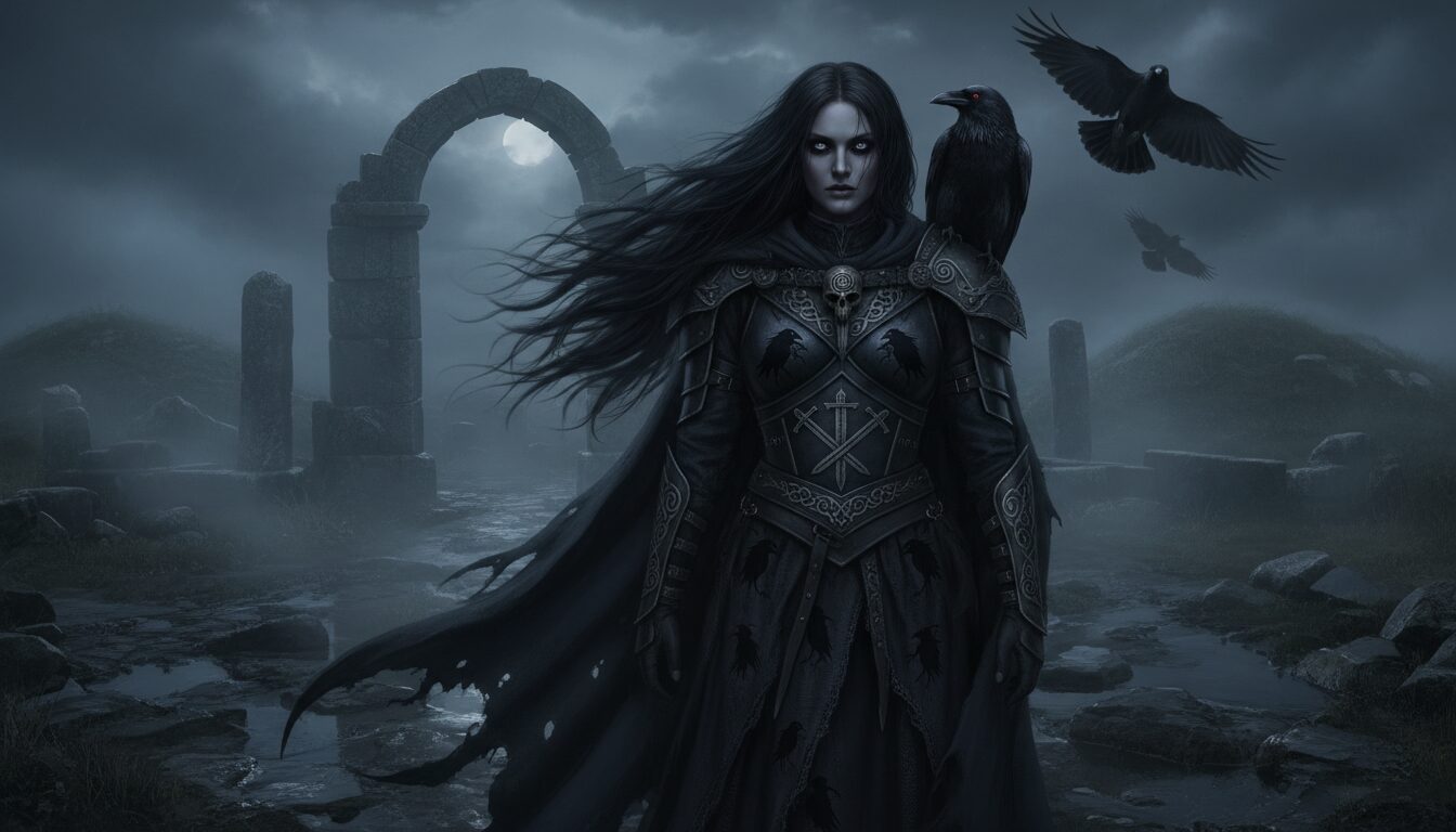 découvrez morrigan, la divinité sombre de la mythologie irlandaise, symbole de guerre, de souveraineté et de destin.