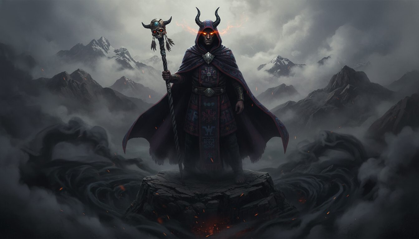 découvrez supay, la divinité sombre de la mythologie andine, symbole du monde souterrain et des forces mystérieuses.