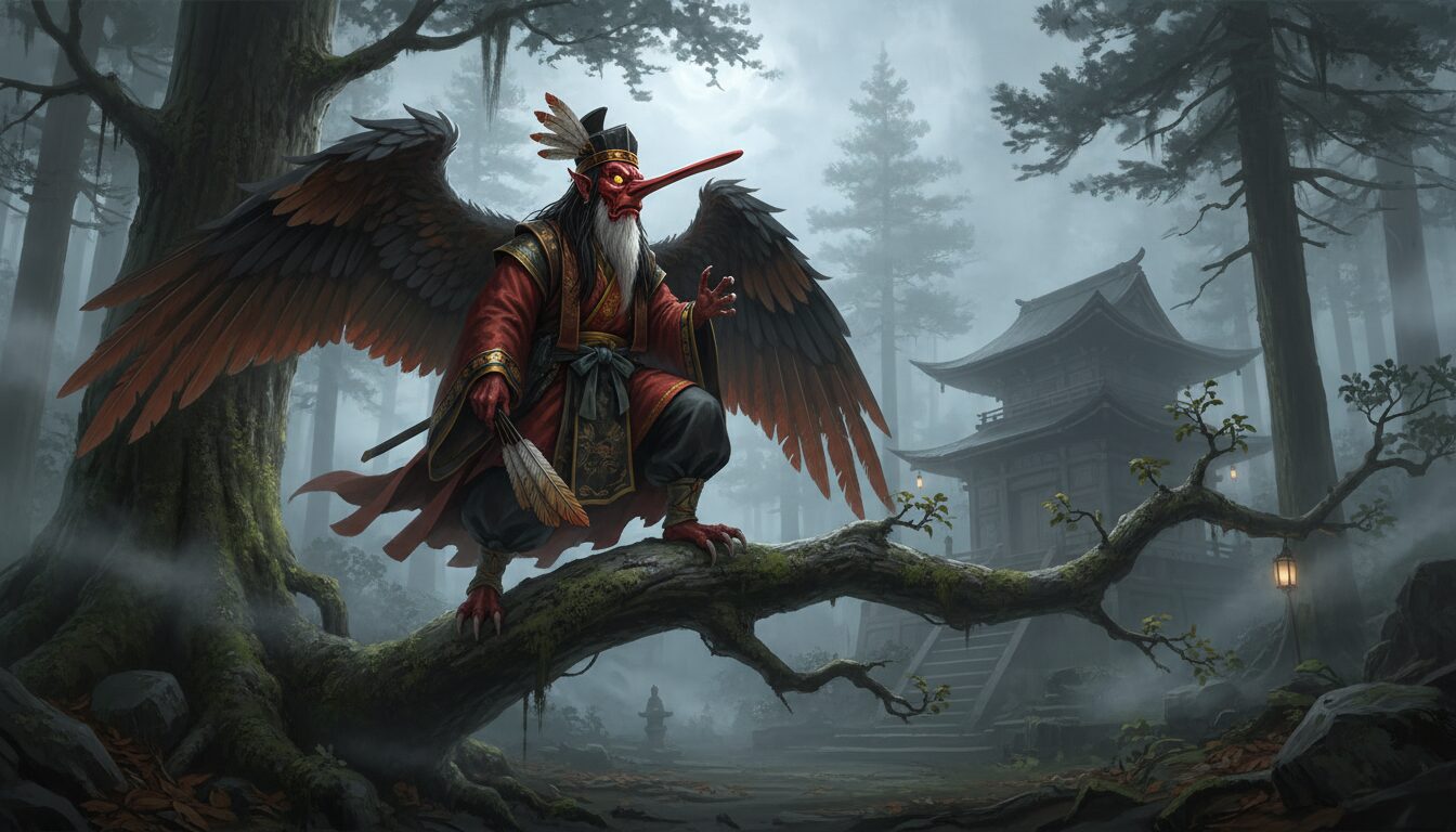 découvrez la légende fascinante du tengu, une créature mythique du folklore japonais, symbole de mystère et de pouvoirs surnaturels.