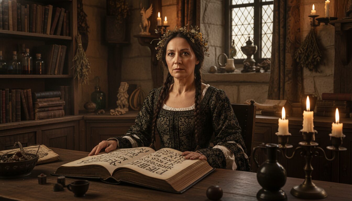 découvrez le grimoire de marie, la reine sorcière alsacienne du xvie siècle, un témoignage fascinant des pratiques magiques et traditions ésotériques de l'époque.