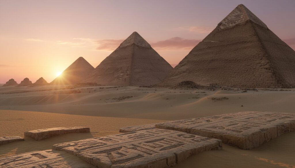découvrez les secrets fascinants des pyramides de gizeh en égypte, un mystère ancien qui continue de captiver les historiens et les passionnés d'archéologie.