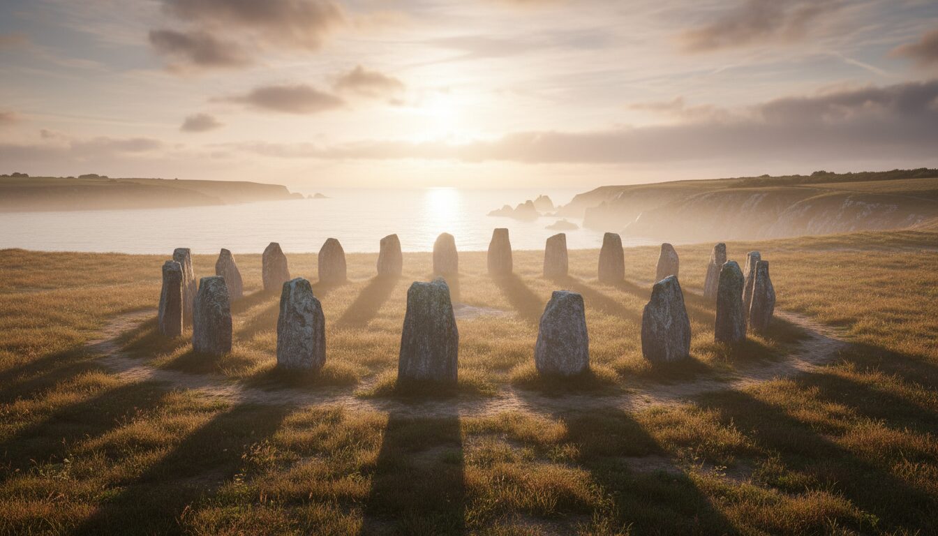 découvrez le mystère fascinant des pierres levées en baie de saint-brieuc, un site chargé d'histoire et de légendes mystérieuses au cœur de la bretagne.