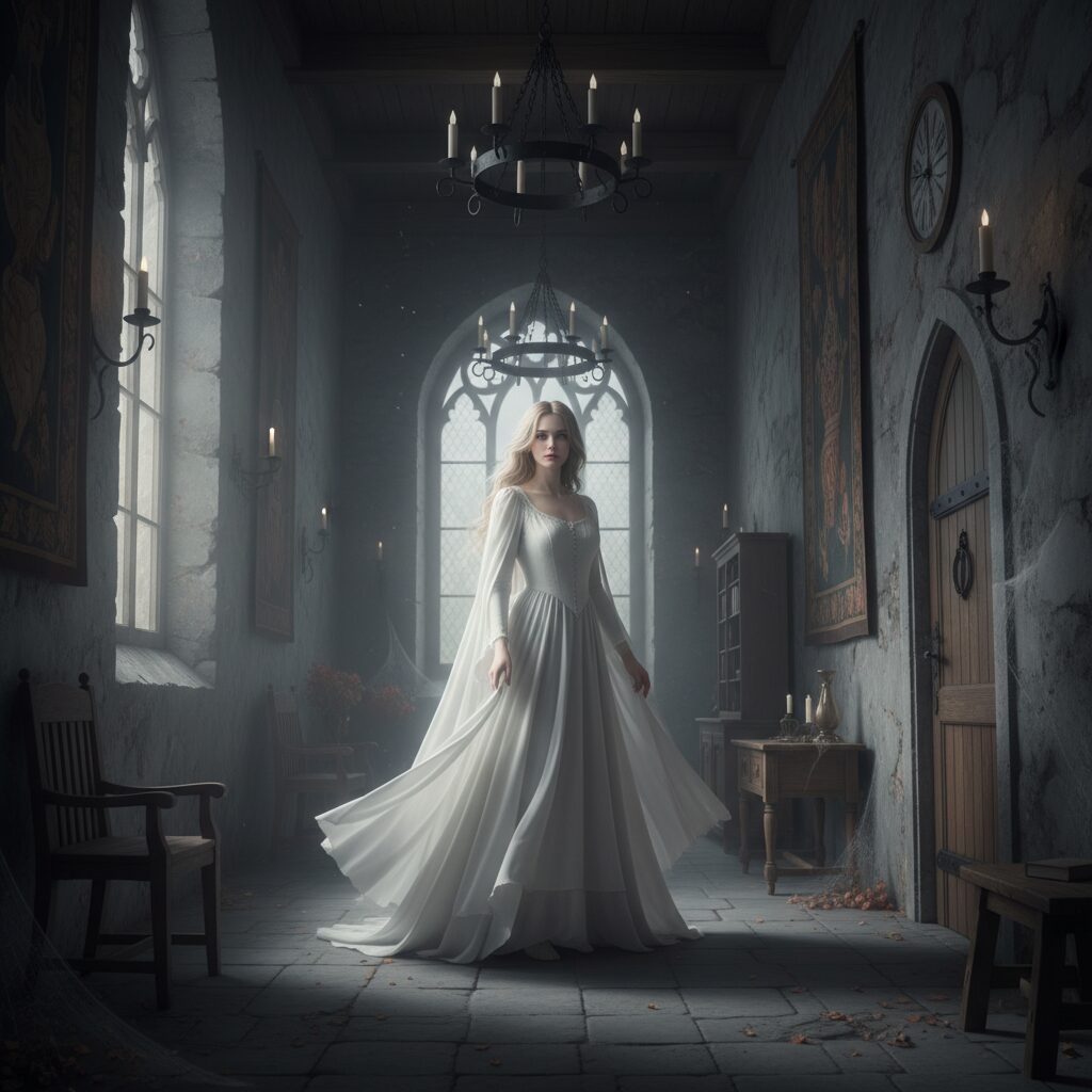 découvrez la fascinante légende de la dame blanche, spectre mystérieux hantant les châteaux français, entre histoire, mystère et folklore captivant.