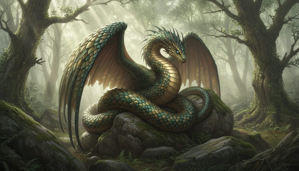 découvrez la fascinante légende de la vouivre, le serpent ailé mystérieux du jura, entre mythes et histoire locale.