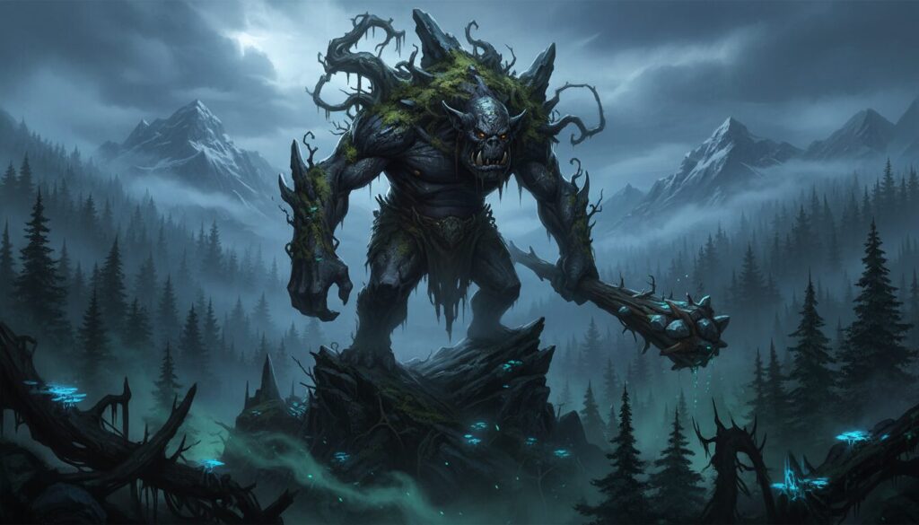 découvrez la mystérieuse légende de l’ogre de la montagne noire, une histoire fascinante mêlant folklore et mystère au cœur des sommets sombres.