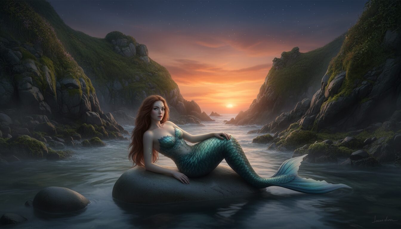 découvrez la légende fascinante de la sirène de l’anse du virevent, un conte breton mêlant mystère et magie au cœur des traditions maritimes de bretagne.