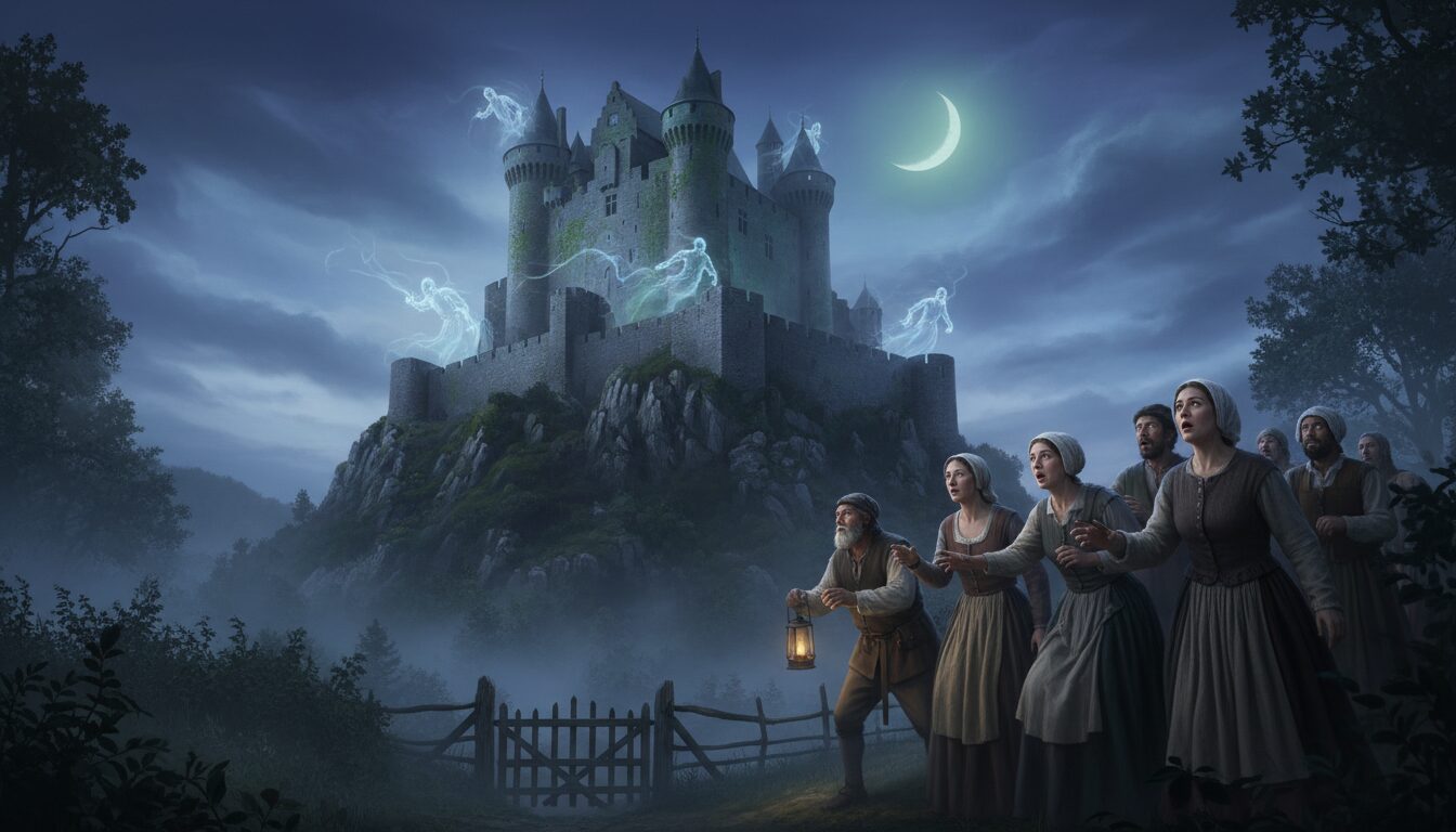 découvrez les récits captivants des habitants sur les apparitions mystérieuses au château de foix, un lieu chargé d'histoire et de mystère.