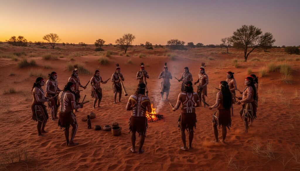 découvrez les rituels anciens des aborigènes du désert de gibson en australie, un voyage au cœur de traditions millénaires et de la culture indigène.