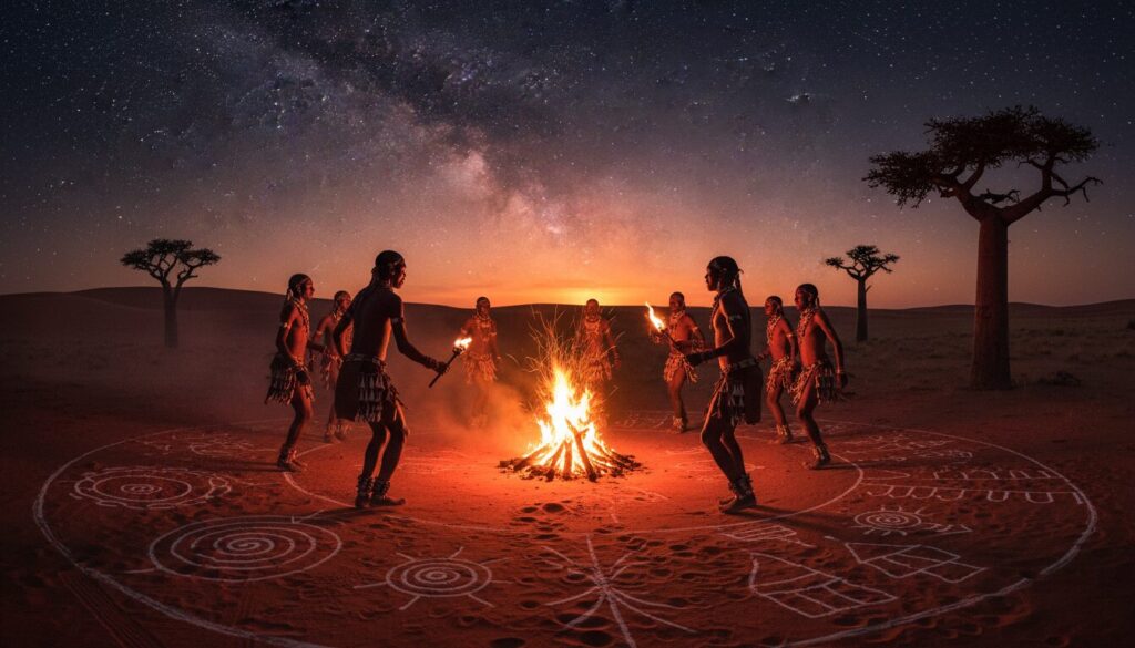 découvrez les rituels ancestraux des san, peuple du désert du kalahari, et plongez dans leurs traditions millénaires au cœur d'un environnement unique.