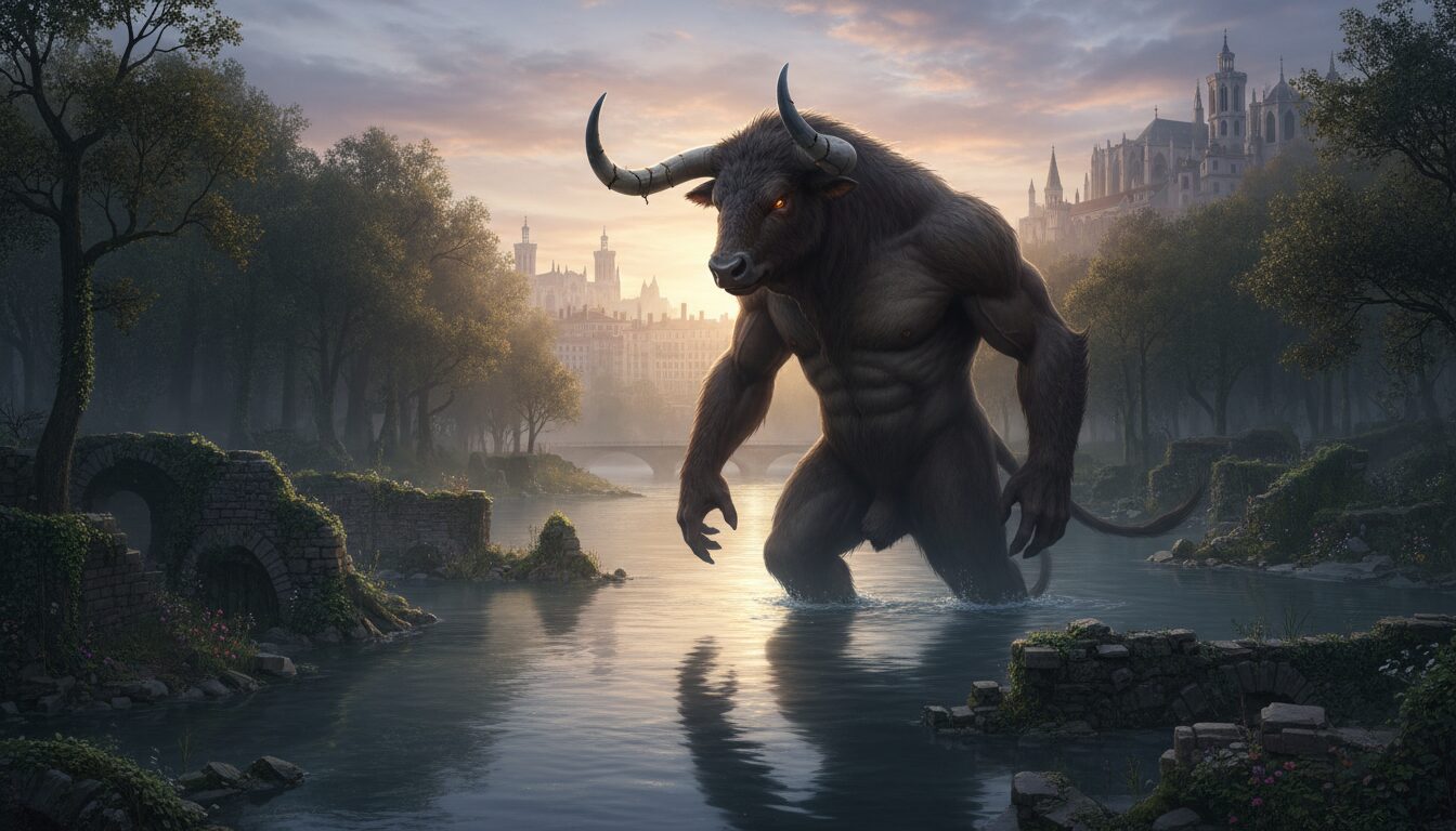 découvrez le récit ancestral du minotaure, une légende mystérieuse enracinée dans la région lyonnaise, mêlant mythologie et histoire locale.