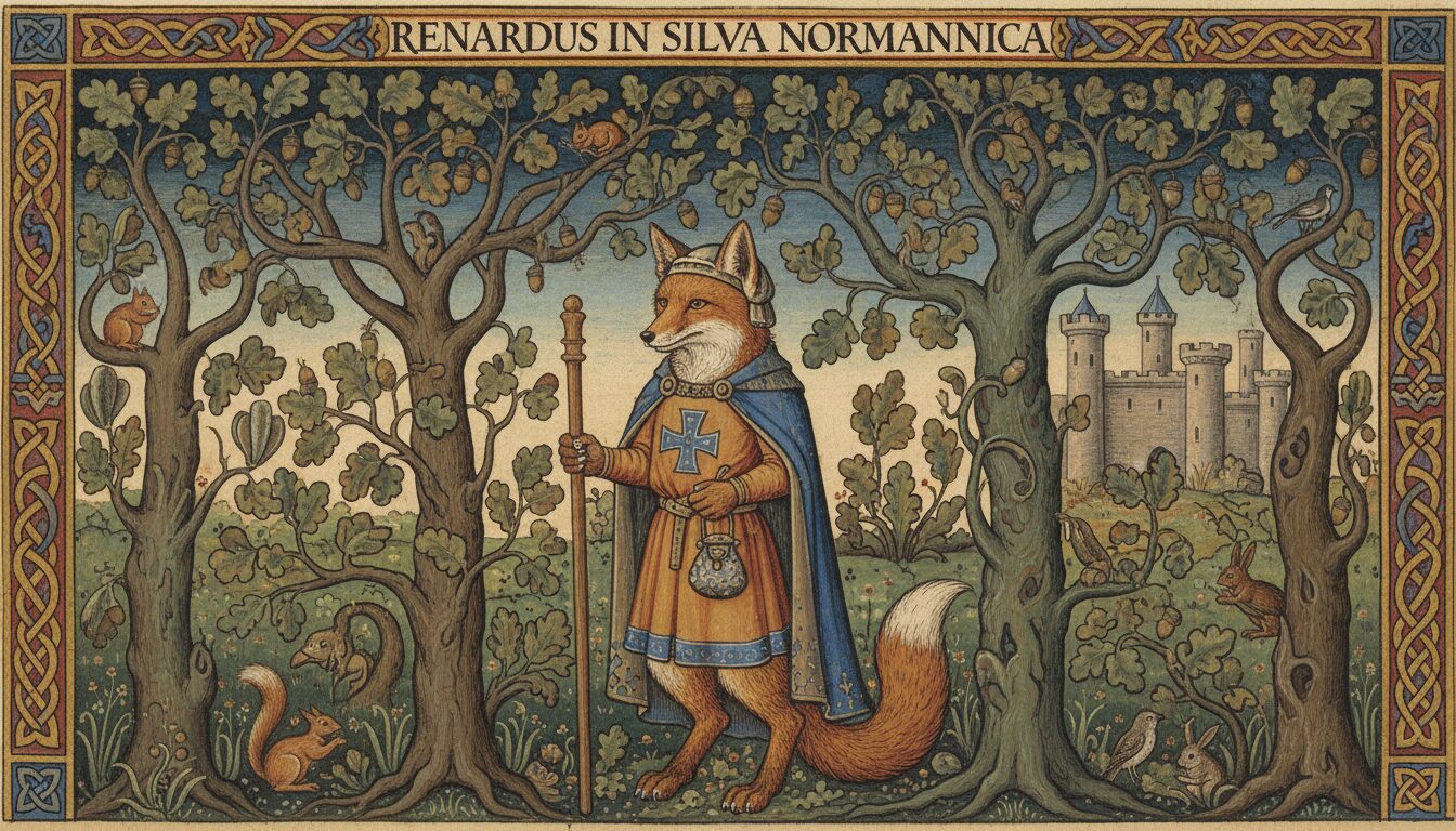 découvrez le récit captivant du goupil, le renard, dans la tradition normande, une histoire riche en folklore et en sagesse populaire.