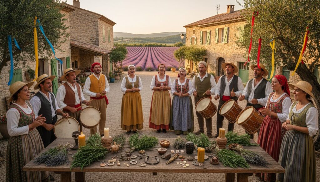 découvrez le rituel de la nouba en provence, une tradition authentique pour attirer la chance et la prospérité dans votre vie.