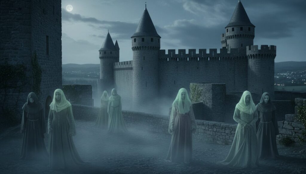 découvrez les apparitions spectrales fascinantes du château de carcassonne et les histoires mystérieuses qui les entourent.