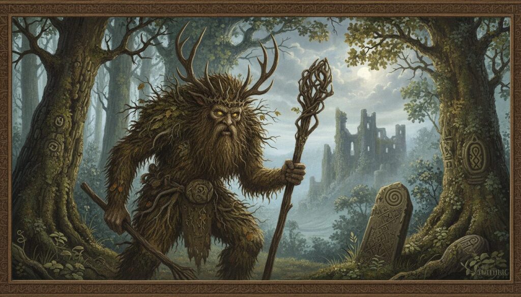 découvrez l'homme sauvage, une créature mystérieuse du folklore alsacien, symbole des légendes et traditions anciennes de la région.