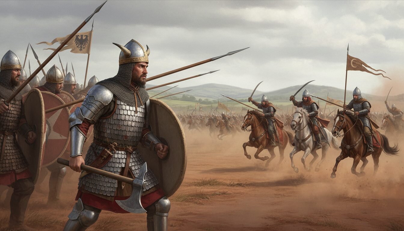 découvrez l'histoire médiévale de la bataille de poitiers, ses enjeux, ses héros légendaires et son impact sur le cours de l'histoire.