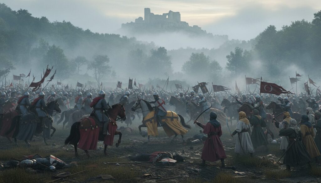 découvrez l'histoire médiévale captivante de la bataille de poitiers et ses héros légendaires, un épisode clé du moyen âge qui a marqué la france.