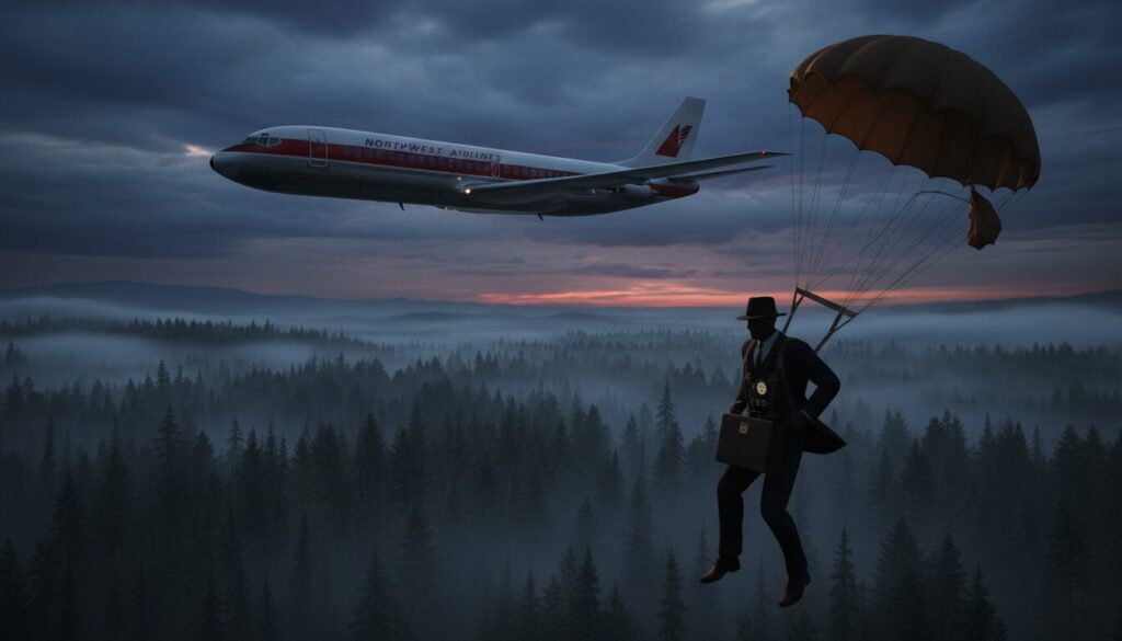 découvrez l'histoire fascinante de la disparition mystérieuse de d.b. cooper aux états-unis, une énigme non résolue qui continue de captiver les passionnés de mystères et de crimes.