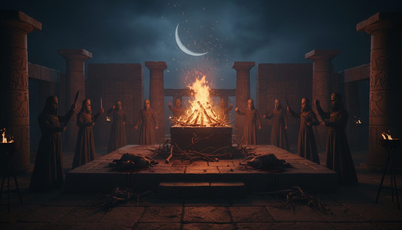 découvrez tophet, la divinité sombre de la mythologie phénicienne, son origine, son rôle et son influence dans les croyances antiques.