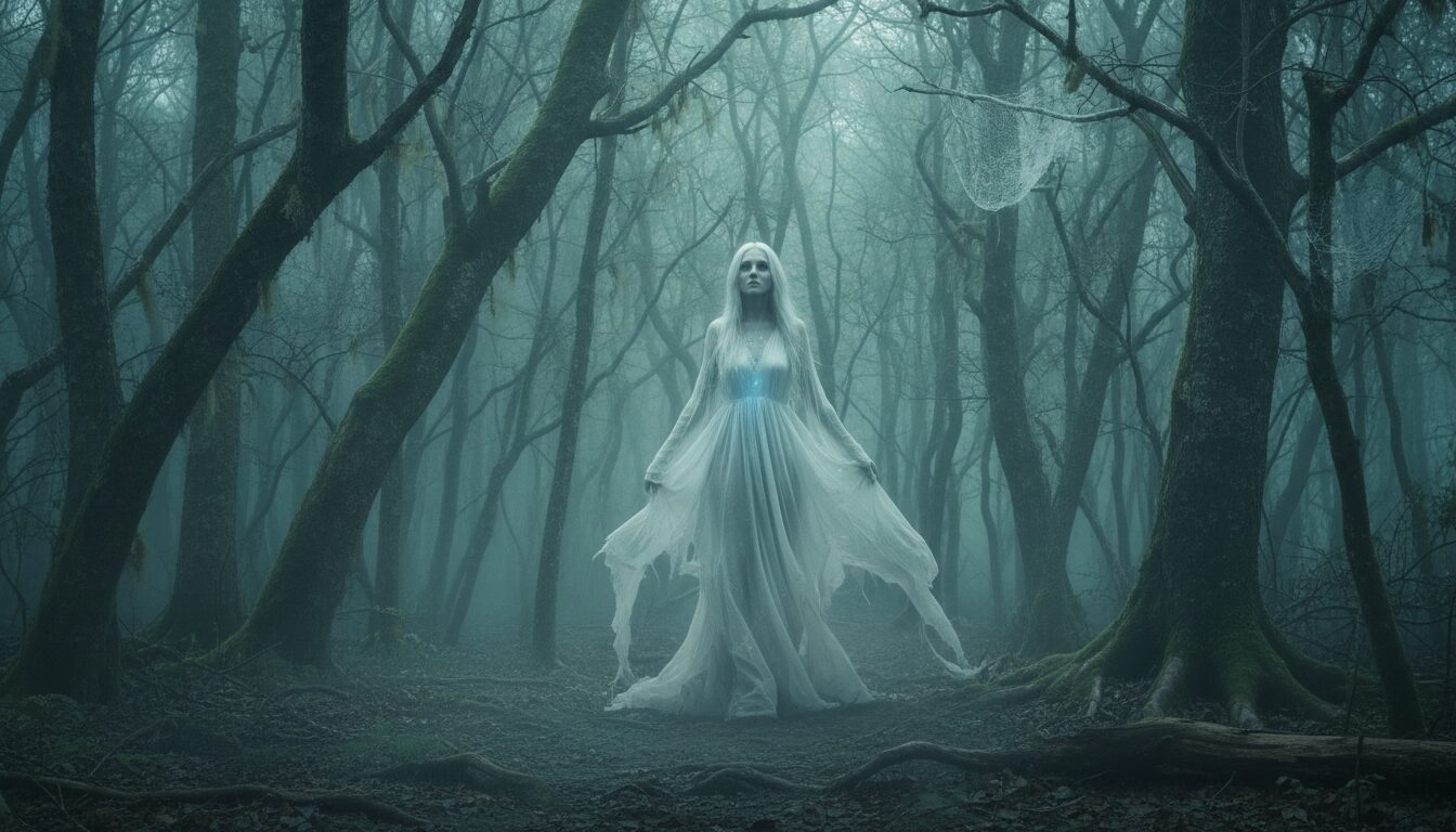 découvrez la mystérieuse légende de la femme blanche qui hante les forêts canadiennes, un récit captivant mêlant folklore et histoire locale.