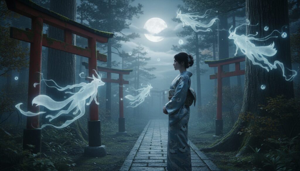 découvrez la légende fascinante de la nuit des esprits au japon, une tradition mystérieuse mêlant folklore, rituels anciens et croyances populaires.