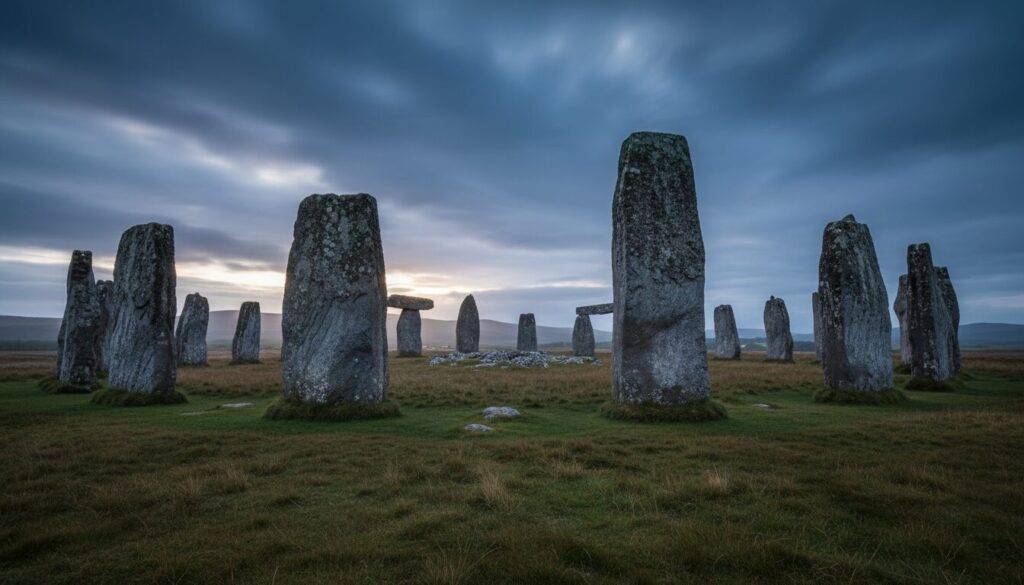découvrez le mystère ancien des cercles de pierre de callanish en écosse, un site mégalithique fascinant chargé d'histoire et de légendes.