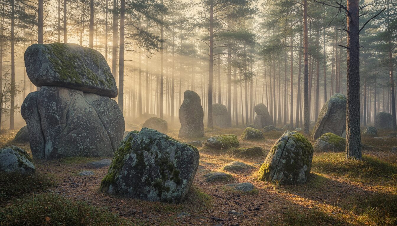 découvrez le mystère ancien des dolmens de carélie en russie, ces structures mégalithiques fascinantes entourées de légendes et d'histoire.