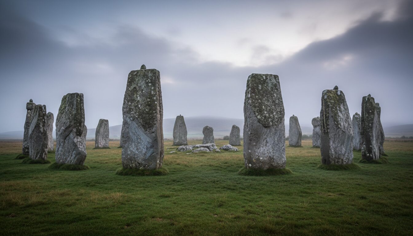 découvrez le mystère ancien des pierres de callanish en écosse, un site mégalithique fascinant chargé d'histoire et de légendes.