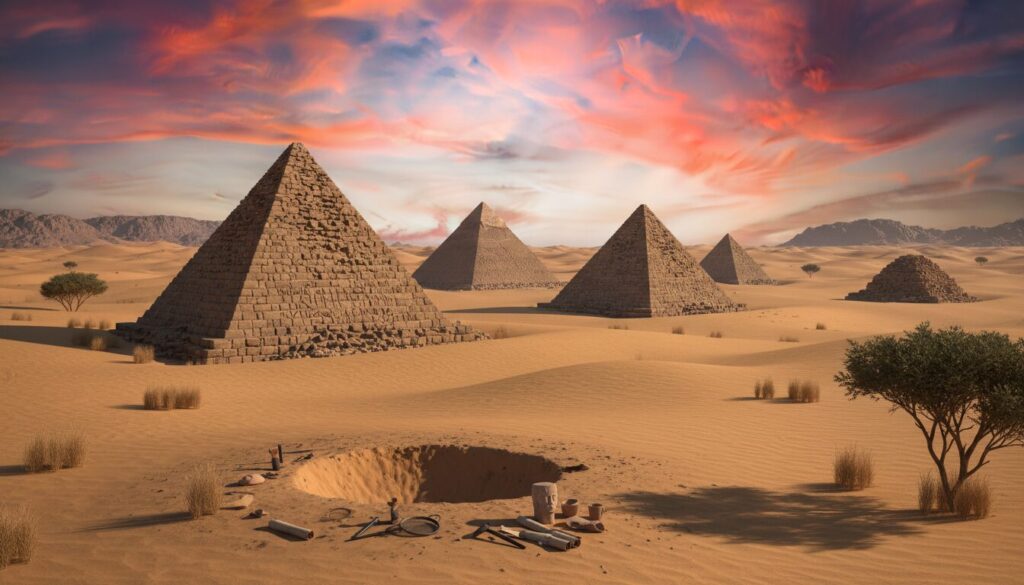 découvrez le mystère ancien des pyramides nubiennes au soudan, témoins fascinants d'une civilisation oubliée et de son héritage architectural unique.