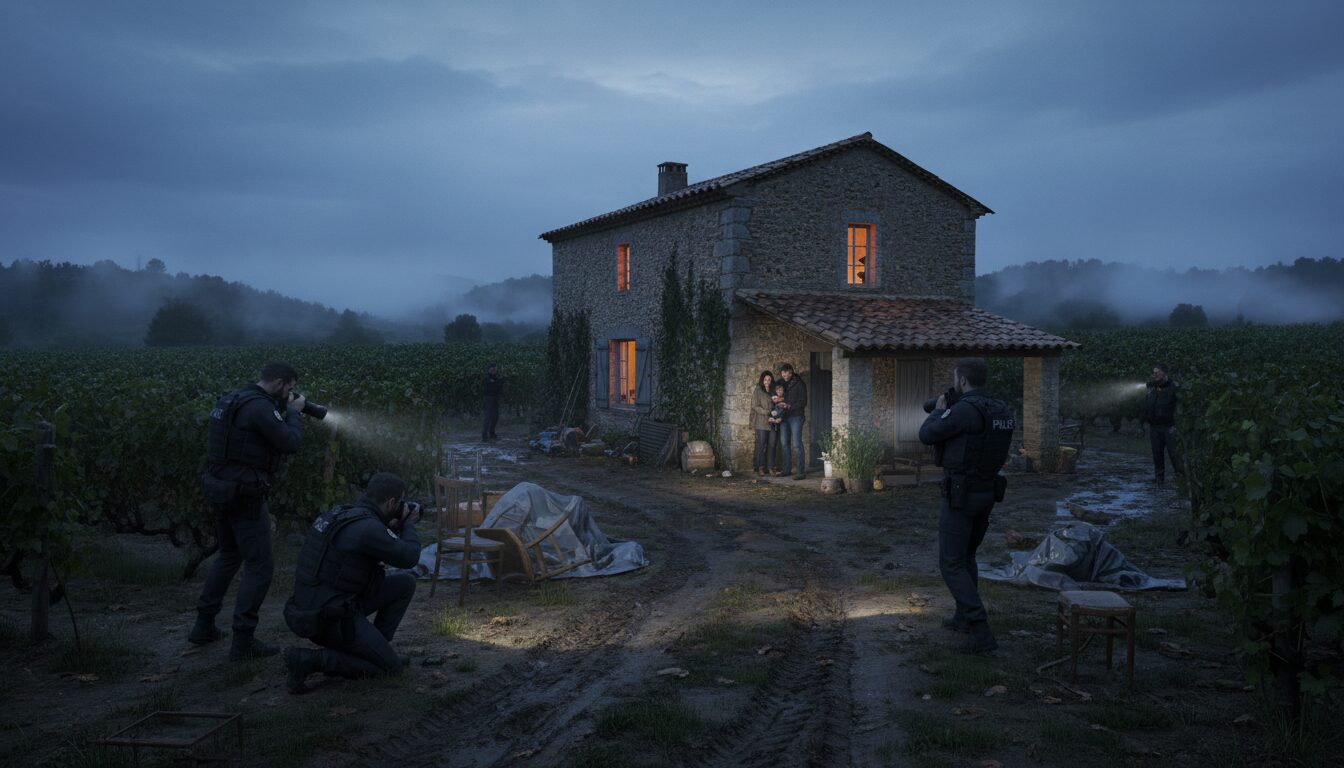 découvrez les détails troublants du mystère criminel autour de l’agression d’une famille dans le languedoc, une enquête pleine de rebondissements et d’ombres.