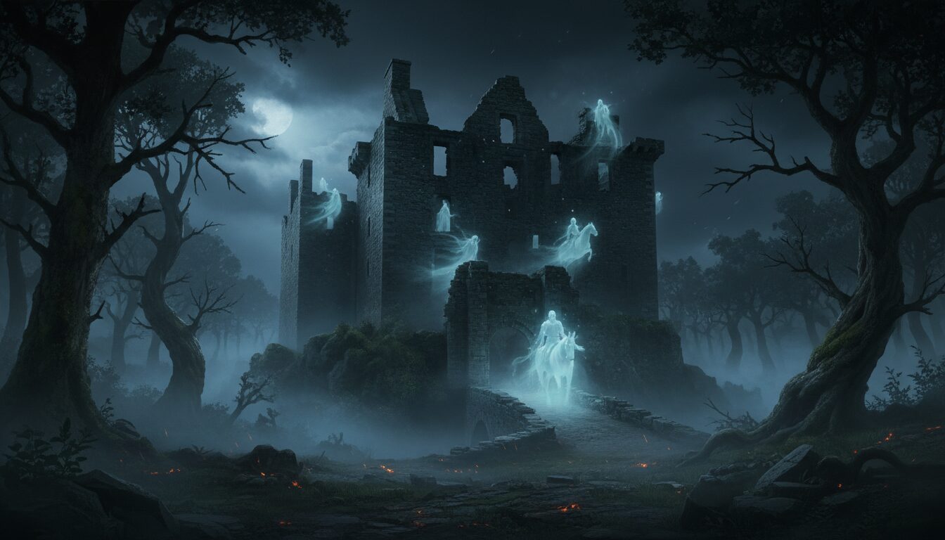 découvrez le phénomène surnaturel des apparitions fantomatiques au château d’hamilton en écosse, un lieu chargé d’histoire et de mystères inexpliqués.