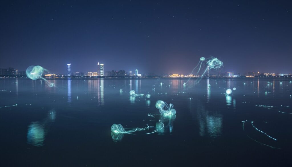 découvrez le mystère captivant des lumières fantômes de la baie de guangzhou en chine, un phénomène surnaturel qui intrigue les visiteurs et passionnés de par le monde.