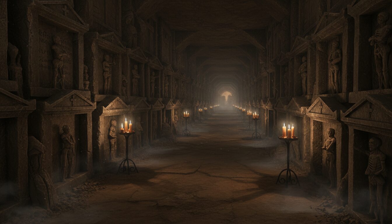 découvrez le mystère des sons fantômes dans les catacombes de rome, un phénomène surnaturel captivant qui intrigue chercheurs et passionnés d'histoire.