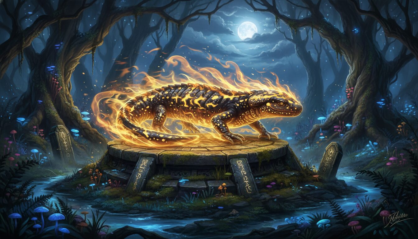 découvrez la légende mystérieuse de la salamandre, symbole emblématique de la région rhône-alpes, et plongez dans son histoire fascinante et ses traditions locales.