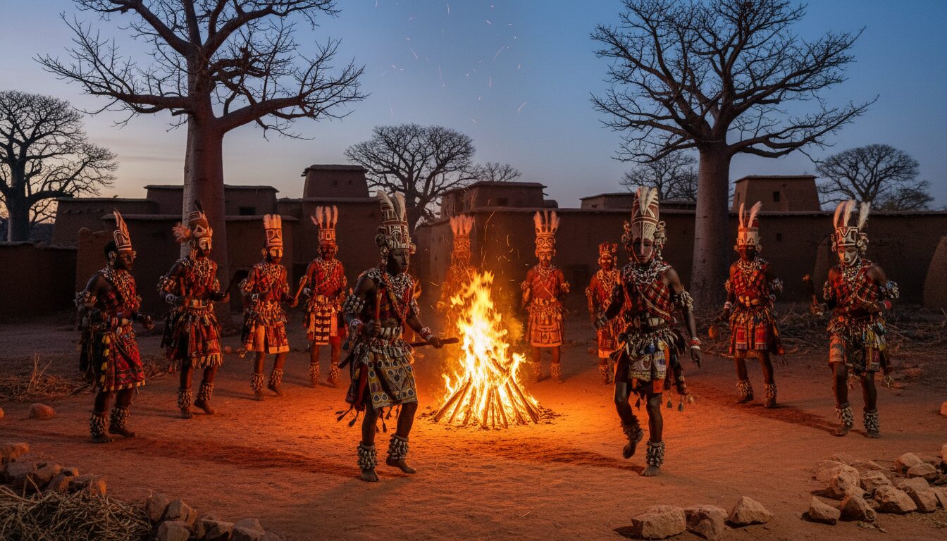 découvrez les rituels anciens des dogons du mali, un peuple aux traditions riches et mystérieuses, ancrées dans une profonde spiritualité africaine.
