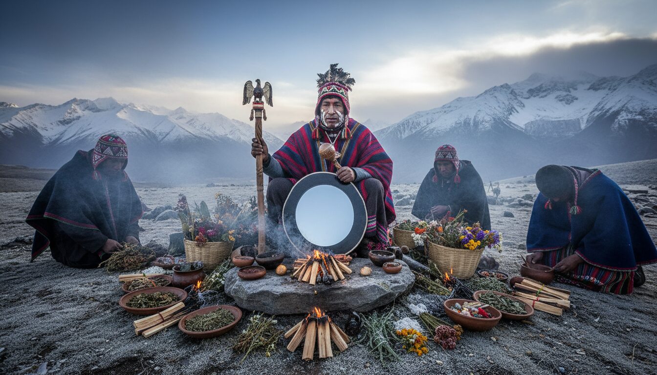 découvrez les rituels anciens des guérisseurs andins en bolivie, une tradition millénaire mêlant savoirs ancestraux et pratiques spirituelles pour la guérison et l'harmonie.