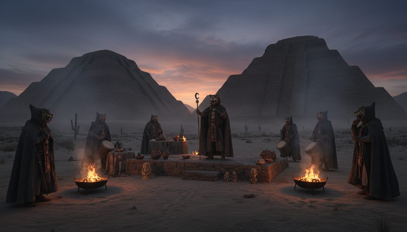 découvrez les rituels anciens des moche au pérou, une civilisation précolombienne riche en traditions spirituelles et culturelles fascinantes.