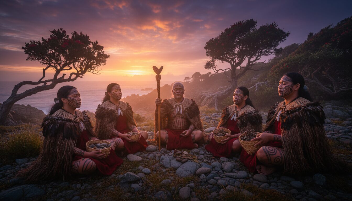 découvrez les traditions secrètes et les rites ancestraux des aborigènes des îles chatham, un voyage unique au cœur d'une culture riche et mystérieuse.