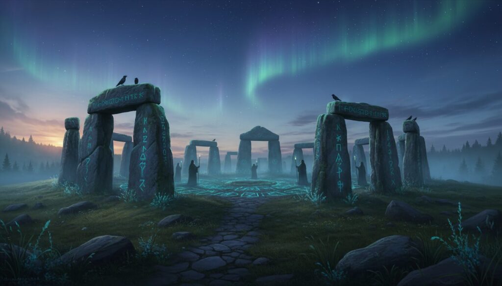 découvrez les objets magiques sculptés dans la pierre des anciens sanctuaires druidiques bretons, entre mystère et tradition celtique.