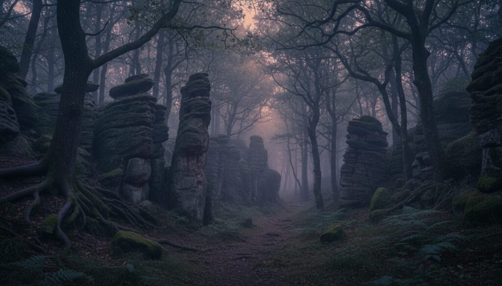 découvrez les mystères et légendes des phénomènes paranormaux dans la forêt de fontainebleau, un lieu chargé d'histoires étranges et fascinantes.