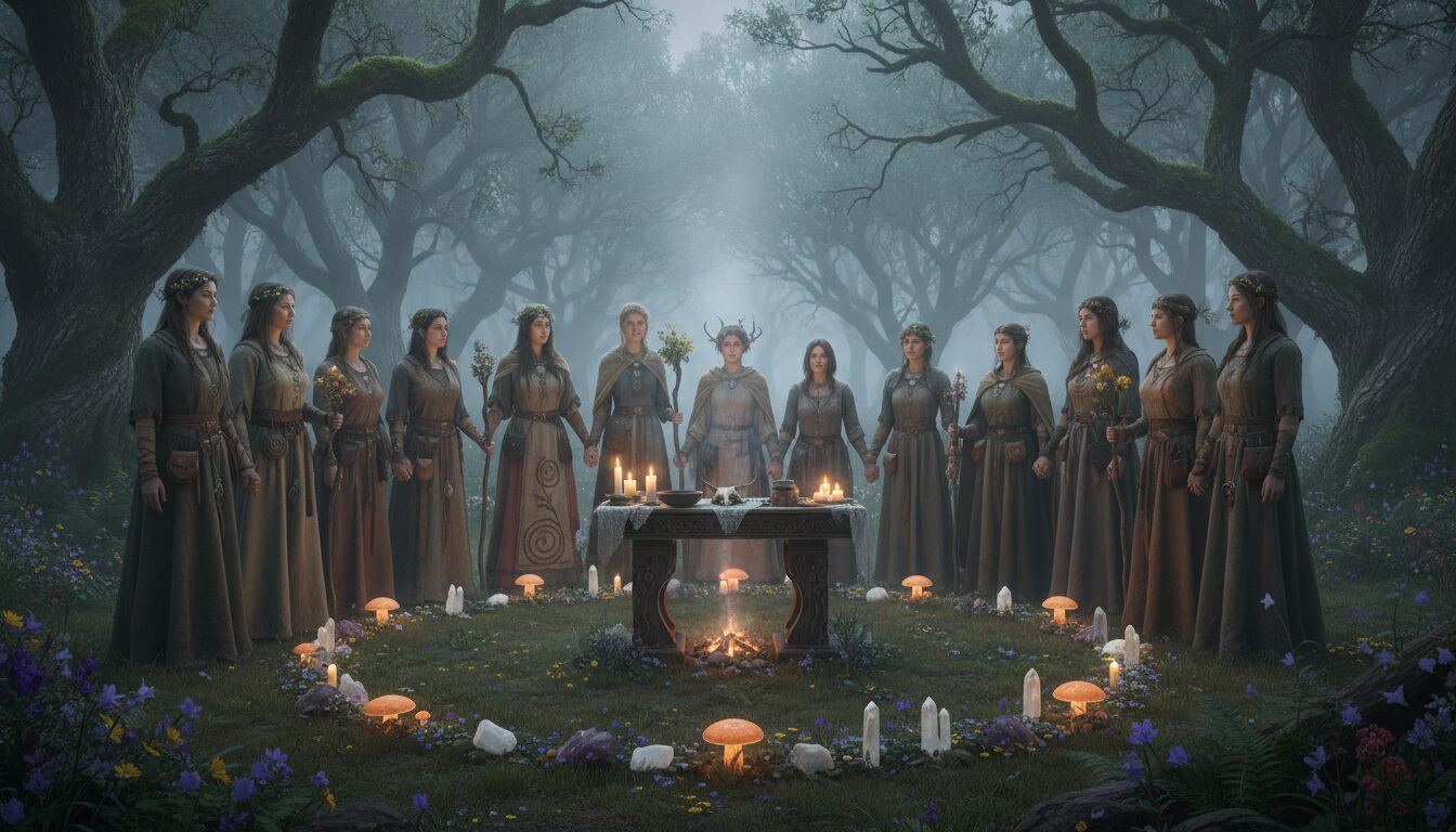 découvrez les rites et traditions mystérieux des sorcières du limousin, leurs rituels d'initiation ancestraux et leur héritage culturel unique.