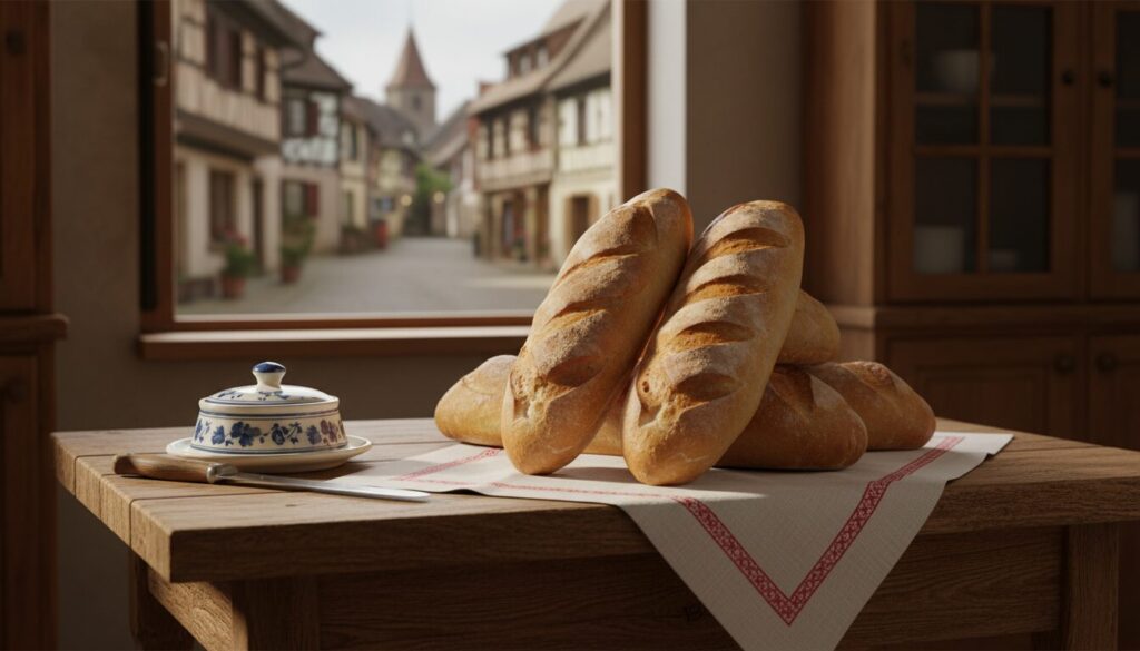 découvrez la superstition gourmande en alsace qui interdit de poser le pain à l'envers, un geste riche en traditions et en symboles locaux.