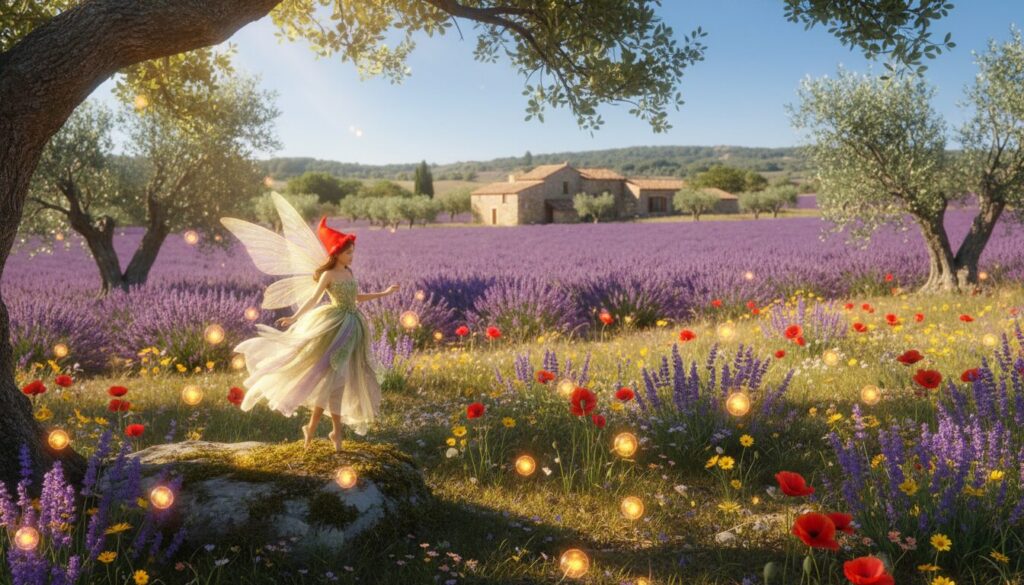 découvrez le conte populaire de la fée au bonnet rouge en provence, une histoire magique riche en traditions et en mystères du terroir provençal.