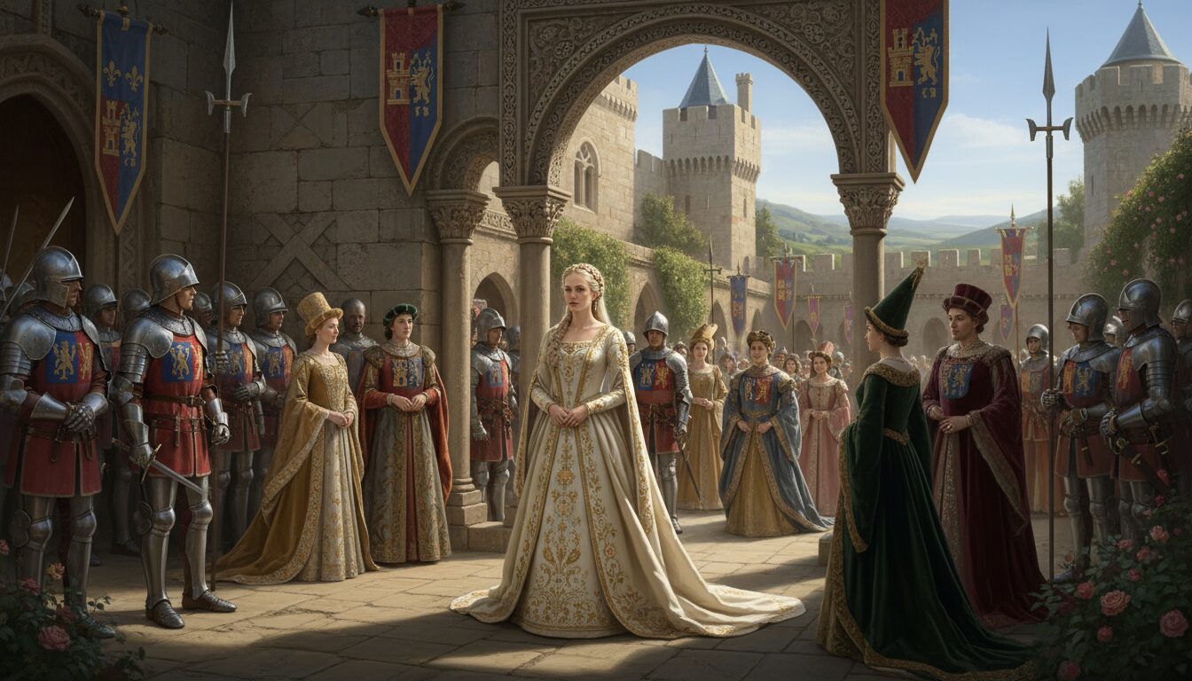 découvrez l'histoire médiévale fascinante de la reine blanche d'espagne en france, entre alliances royales et événements marquants du moyen âge.