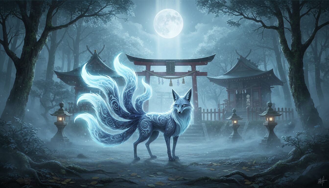 découvrez l'univers fascinant du kitsune, la créature mythique du folklore japonais, connue pour ses pouvoirs magiques et son rôle mystérieux dans les légendes traditionnelles.