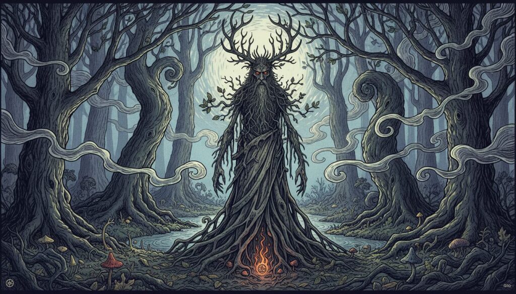 découvrez la légende du leshy, la créature mythique du folklore slave, gardien des forêts et maître des esprits sylvestres.
