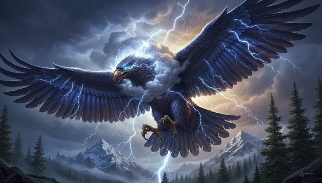 découvrez la légende fascinante du thunderbird, une créature mythique emblématique du folklore amérindien, symbole de puissance et de mystère.